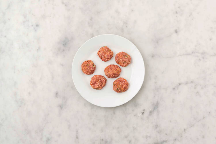 Prep the rissoles