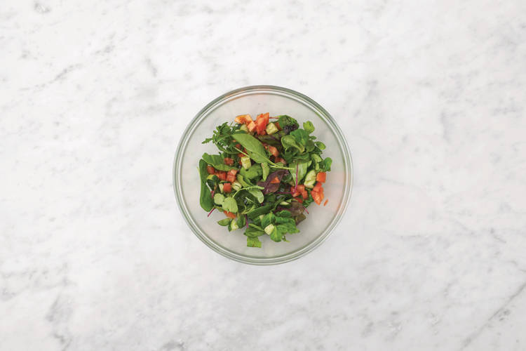 Toss the salad