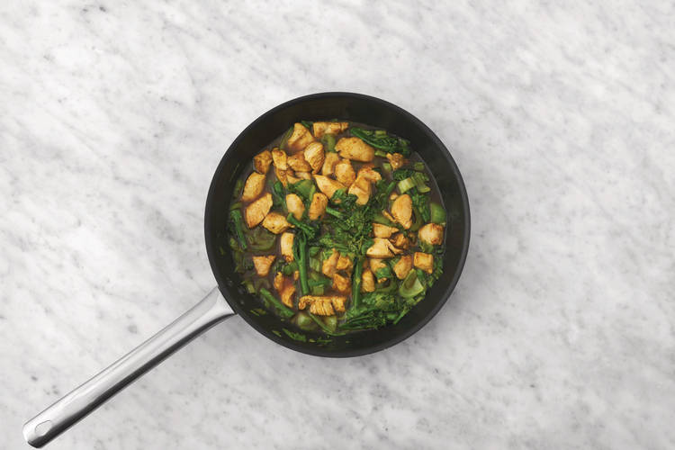 Make the stir-fry