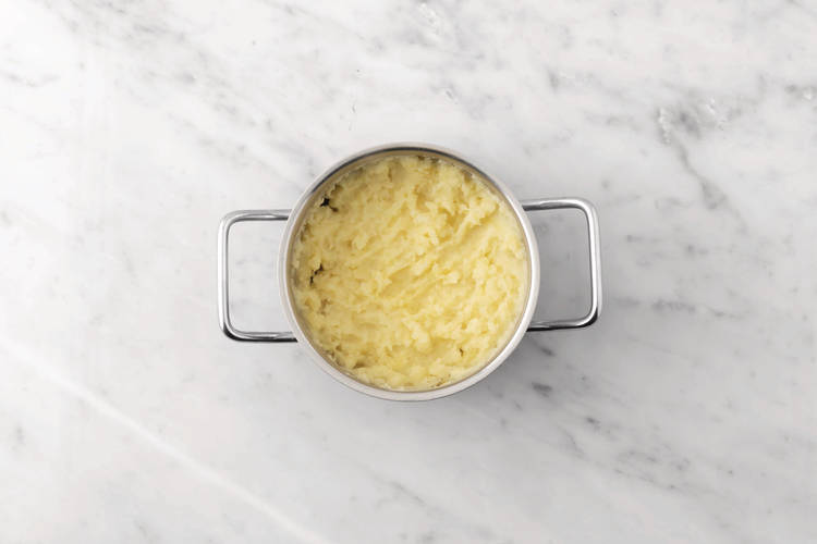 Make Parmesan mash