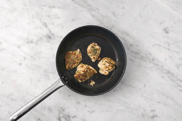 Cook the chicken