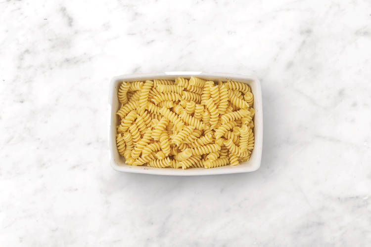 Cook the pasta