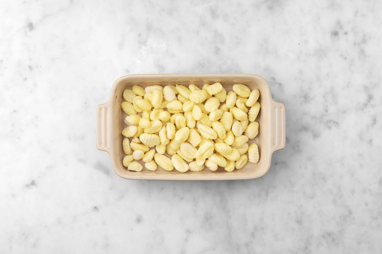 Bake the gnocchi