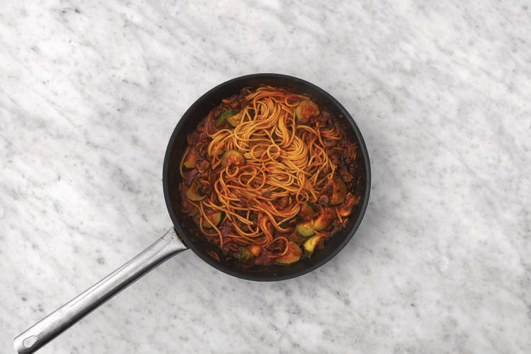 Make the bolognese sauce