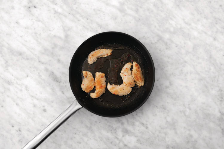 Cook the chicken
