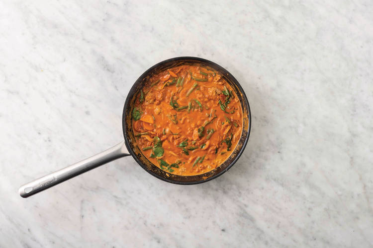 Make the curry 