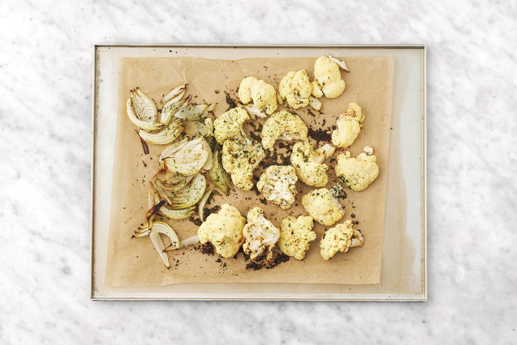 Roast the cauliflower