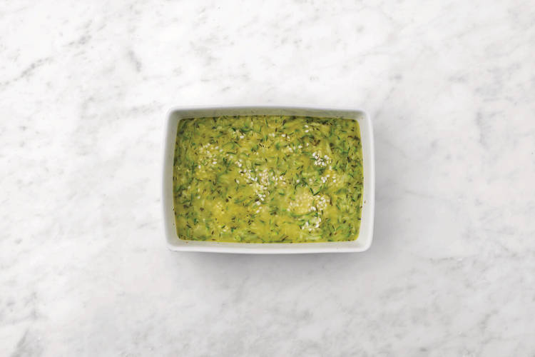 Bake the risotto 