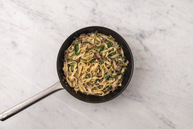 Finish the pasta 