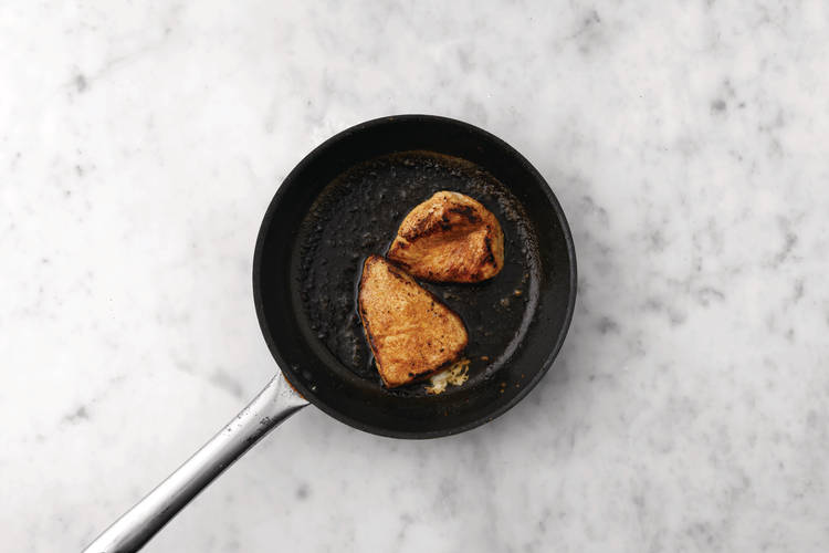 Cook the chicken