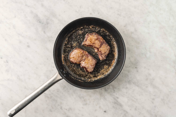Cook the steak