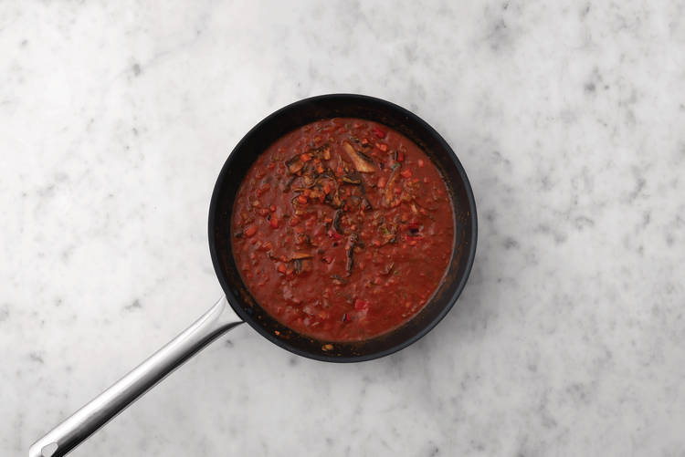Start the sauce 
