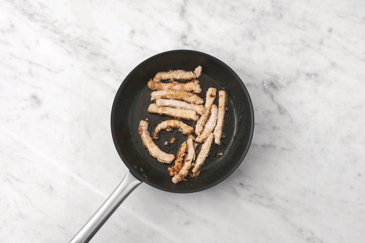 Cook the pork