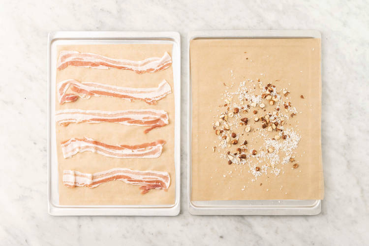 Bake the bacon & nutty crumb