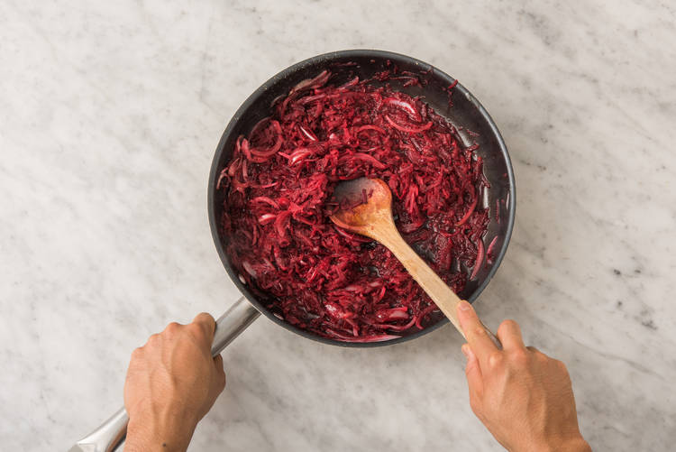 Cook the relish