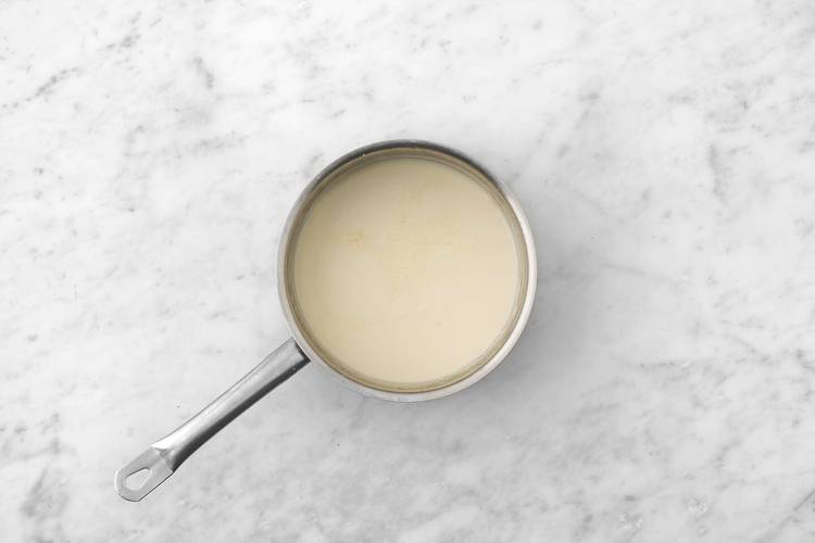 Make the white sauce