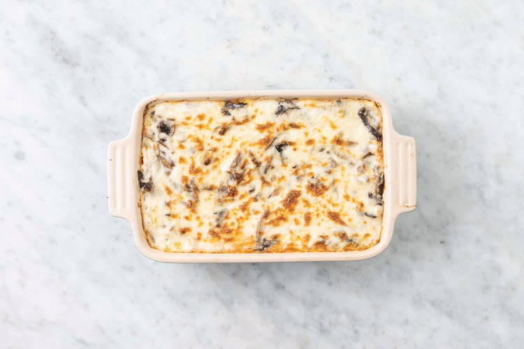 Assemble the lasagne