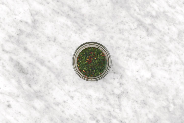 Make the salsa verde