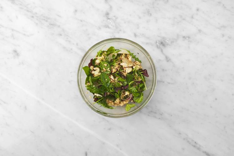 Toss the salad