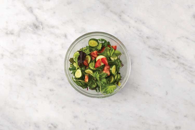 Toss the salad