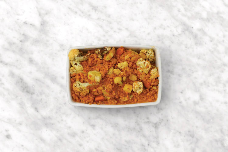Bake the dhal