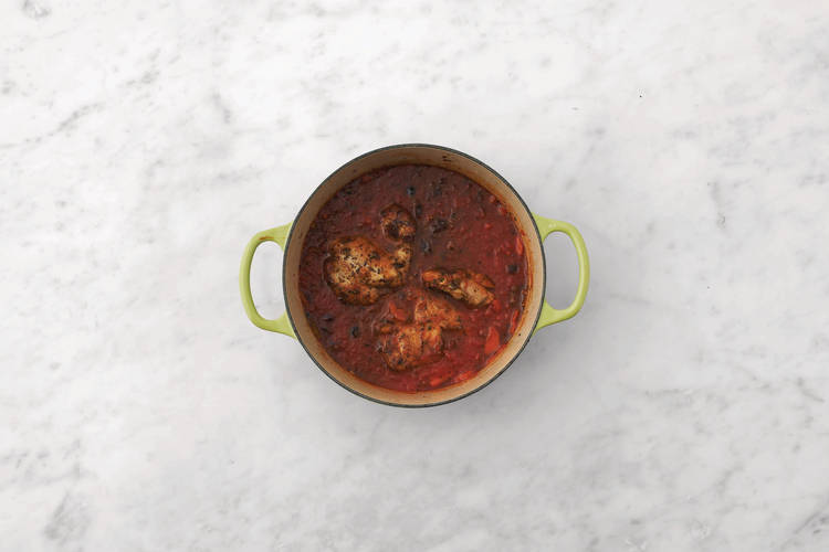 Bake the stew