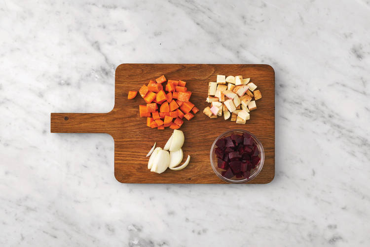Prep the veggies