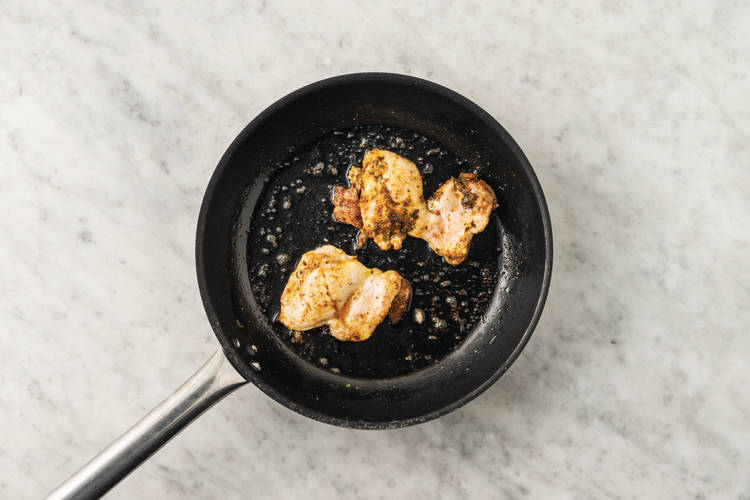 Cook the chicken