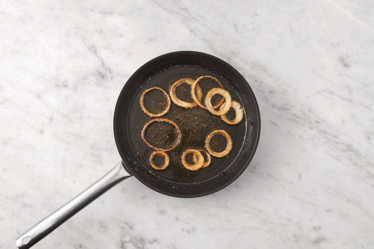 Make the onion rings