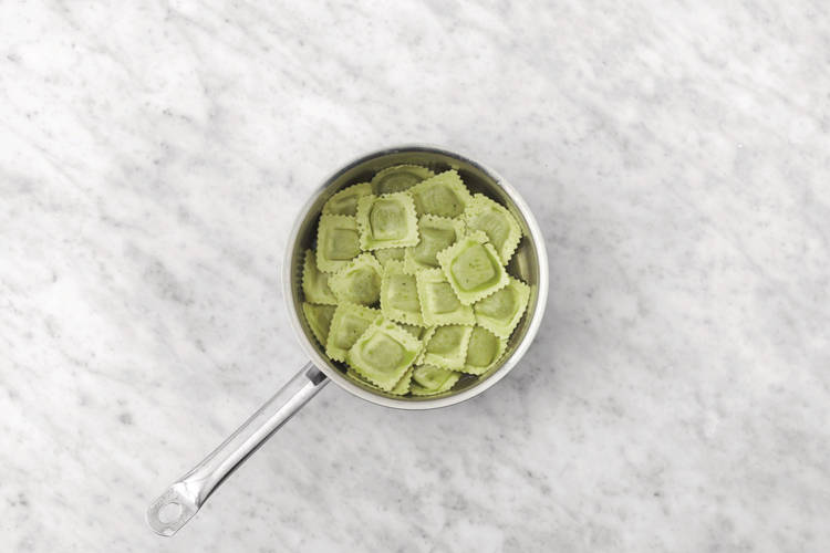 Cook the pasta