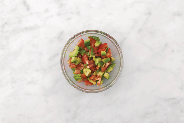 Toss the salsa