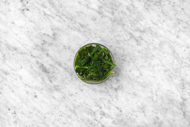 Cook the baby broccoli