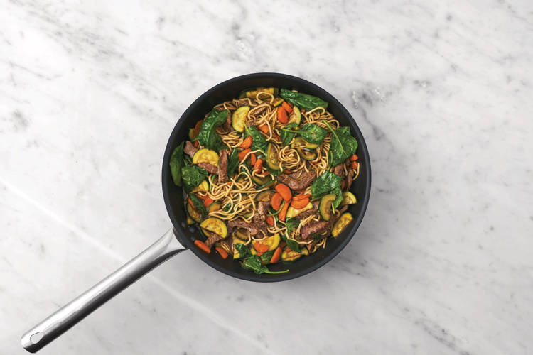 Cook the stir-fry
