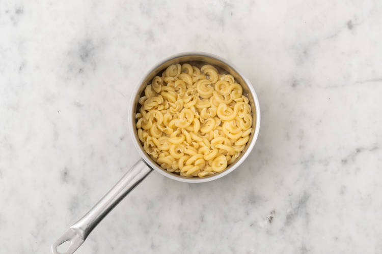 Cook the pasta