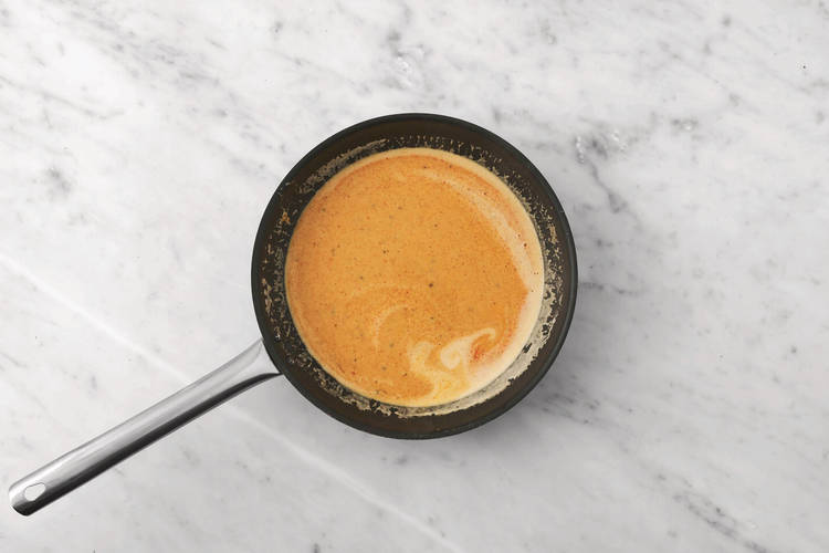 Make the curry sauce