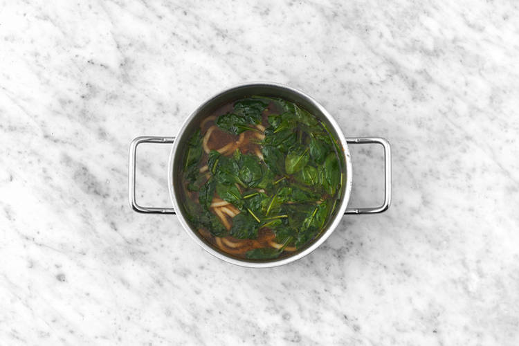 Make the noodle soup