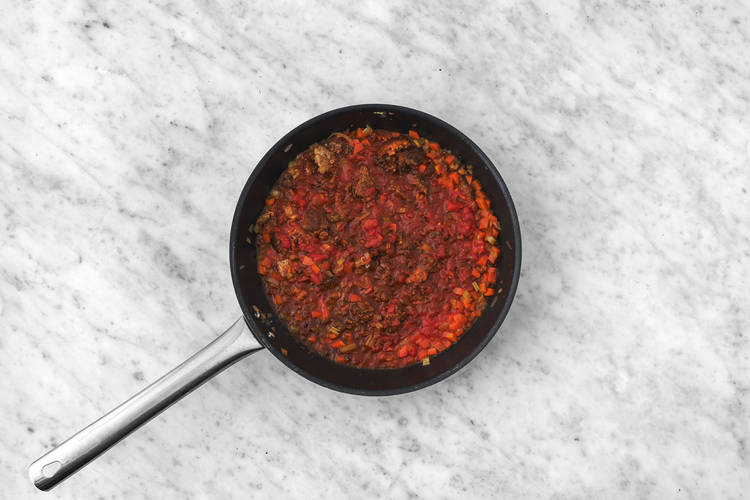 Finish the ragu