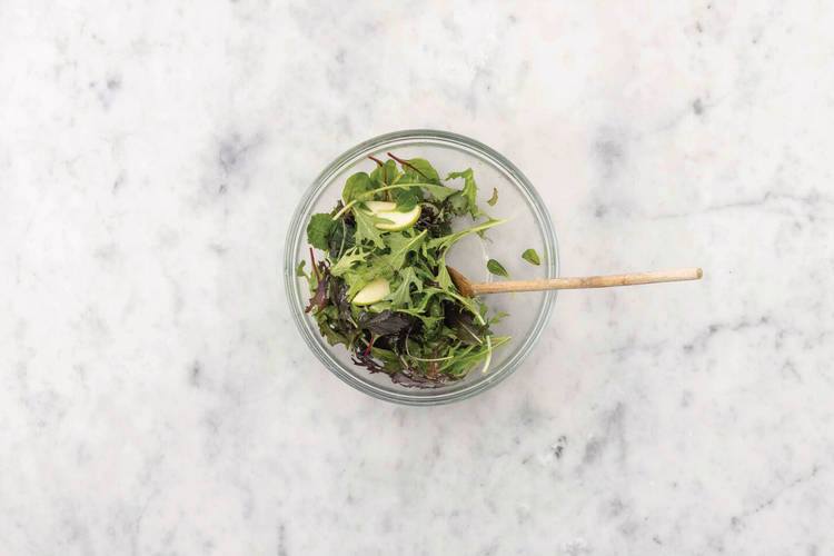 Toss the salad
