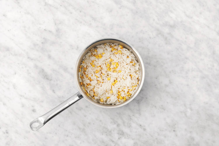 Cook the rice