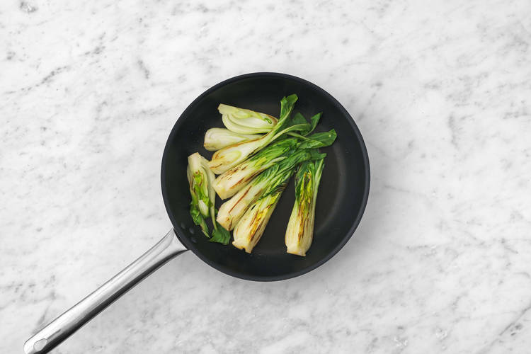 Pak Choi braten