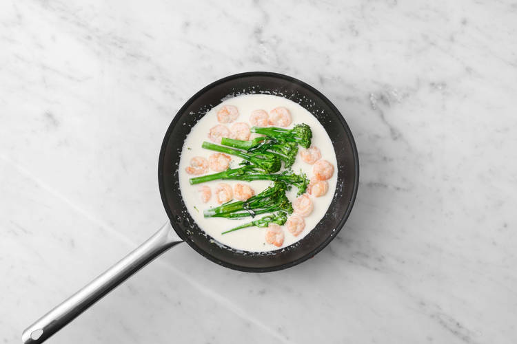 Broccoli anrösten