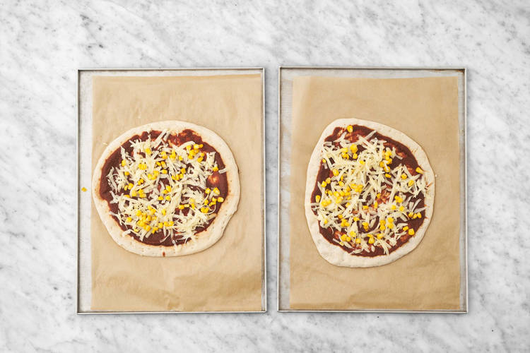 Grädda pizza