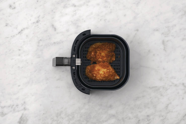 Cook the chicken