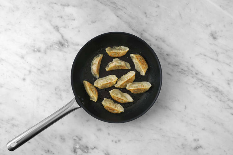 Cook the Gyozas