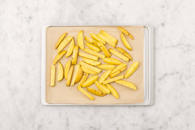 Kartoffeln backen