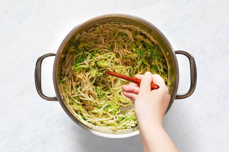 Finish Sauce & Pasta