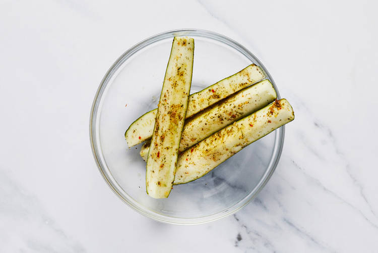 Prep zucchini