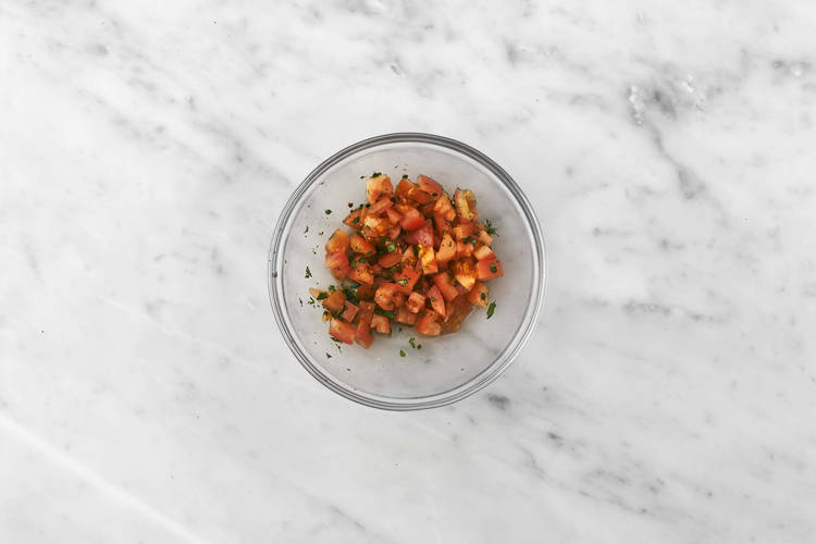 Preparare il pico de gallo