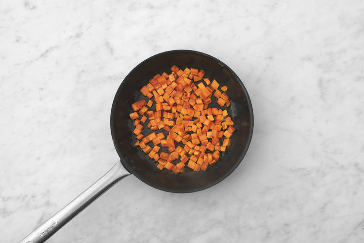 Cuocere le patate dolci