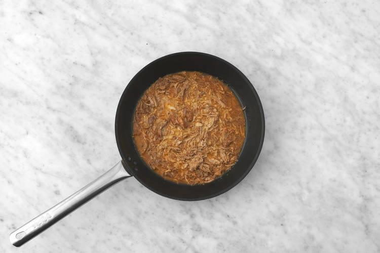 Char the corn & cook the chicken